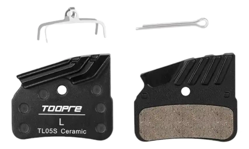PASTILLA DE FRENO PARA SISTEMA HIDRAULICO DE 4 PISTONES COMPATIBLE CON SHIMANO - 1
