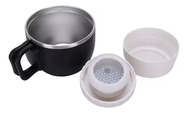 BOTELLA TE RMICA DE ACERO INOXIDABLE PARA CAFE  CON CAPACIDAD DE 1.6 LITROS - 2