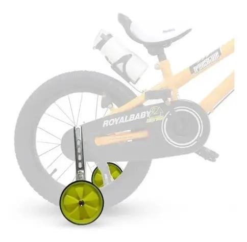 RUEDAS DE APOYO PARA BICICLETA DE NIÑOS ARO 12 A 20 PARA APRENDIZAJE - 2