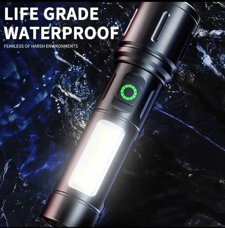 LINTERNA RECARGABLE PARA USO DOME STICO CON ALTA POTENCIA LUMINICA - 3