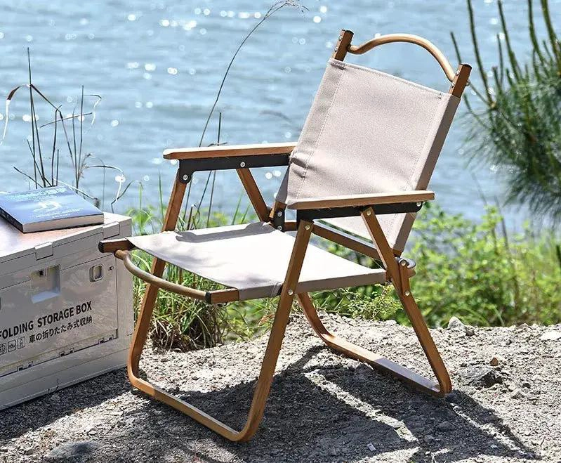 SILLA PORTATIL PLEGABLE REFORZADA PARA CAMPING Y PICNIC - 2