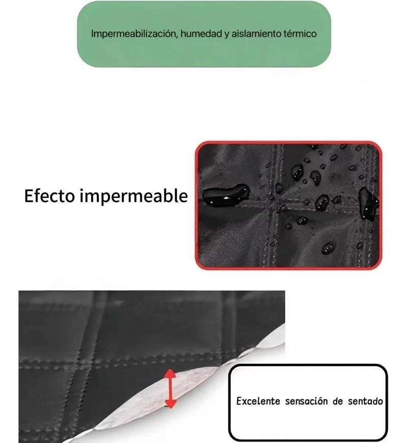 MANTA IMPERMEABLE ENROLLABLE PARA PICNIC, PLAYA Y CAMPING - 5