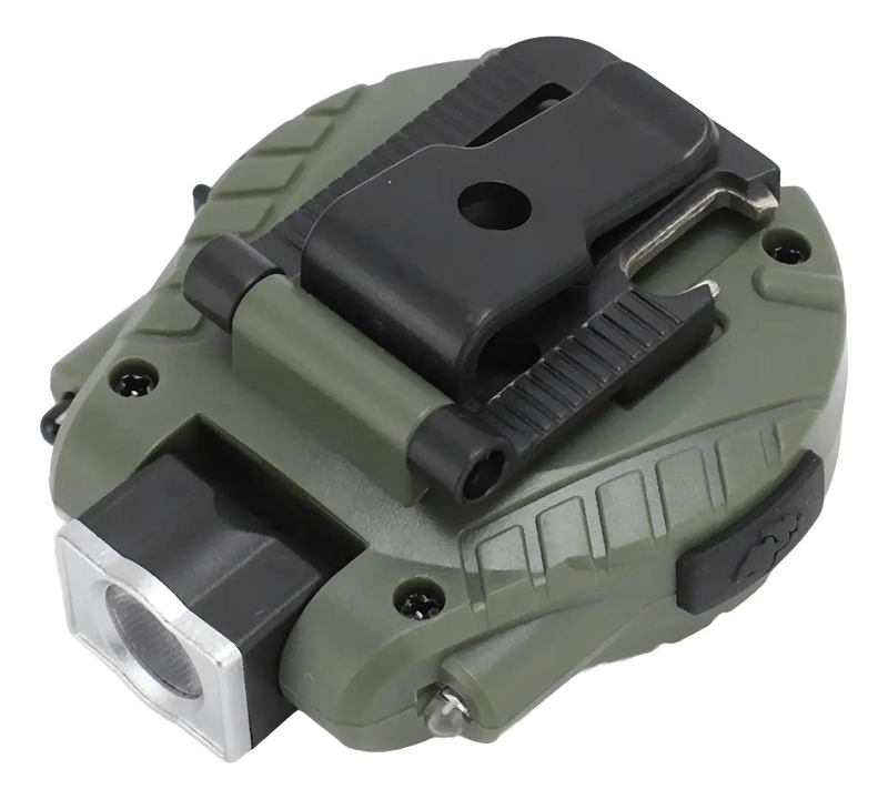 LINTERNA PORTATIL USB CON LLAVERO Y LUZ COB DE 500 LUMENES - 1