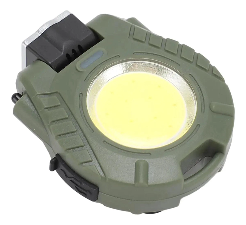 LINTERNA PORTATIL USB CON LLAVERO Y LUZ COB DE 500 LUMENES - 4