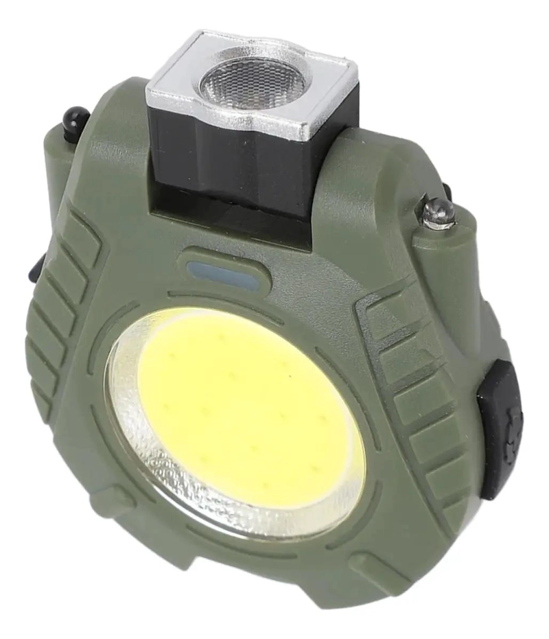 LINTERNA PORTATIL USB CON LLAVERO Y LUZ COB DE 500 LUMENES - 5