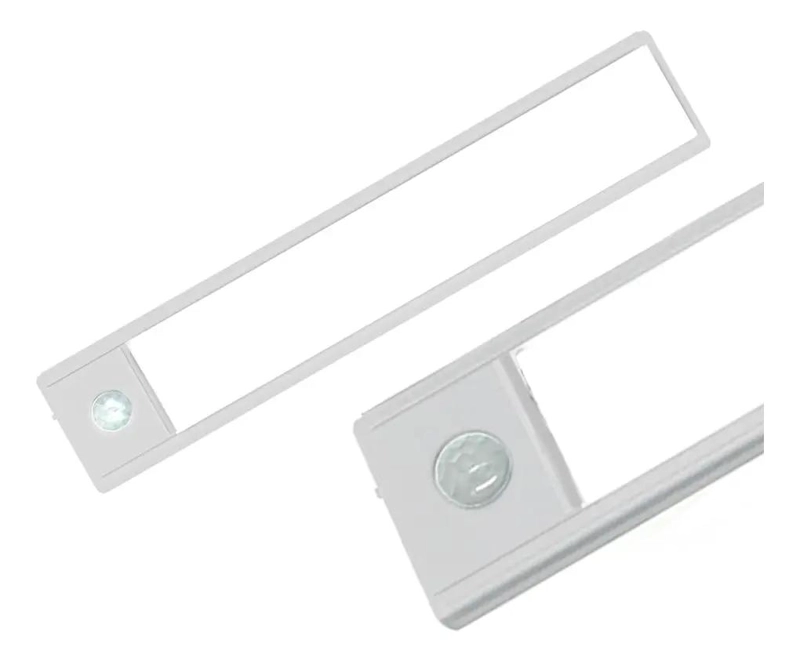 LUMINARIA ULTRAFINA RECARGABLE CON SENSOR DE LUZ BLANCA PARA BAJO MESADA - 1
