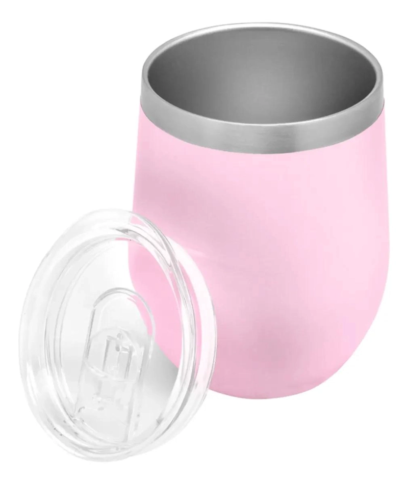 VASO TE RMICO DE ACERO INOXIDABLE DOBLE PARED 350 ML PARA BEBIDAS - 1