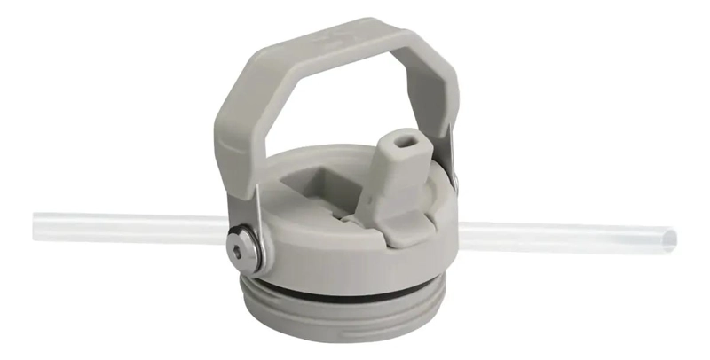 BOTELLA TE RMICA CON TAPA FLIP Y SORBETE DE 710 ML CAPACIDAD - 2