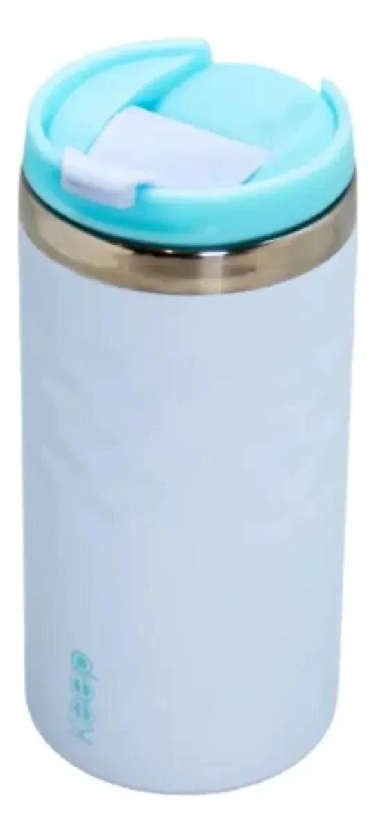 VASO METALICO DE DOBLE PARED CON CAPACIDAD DE 350 ML - 1