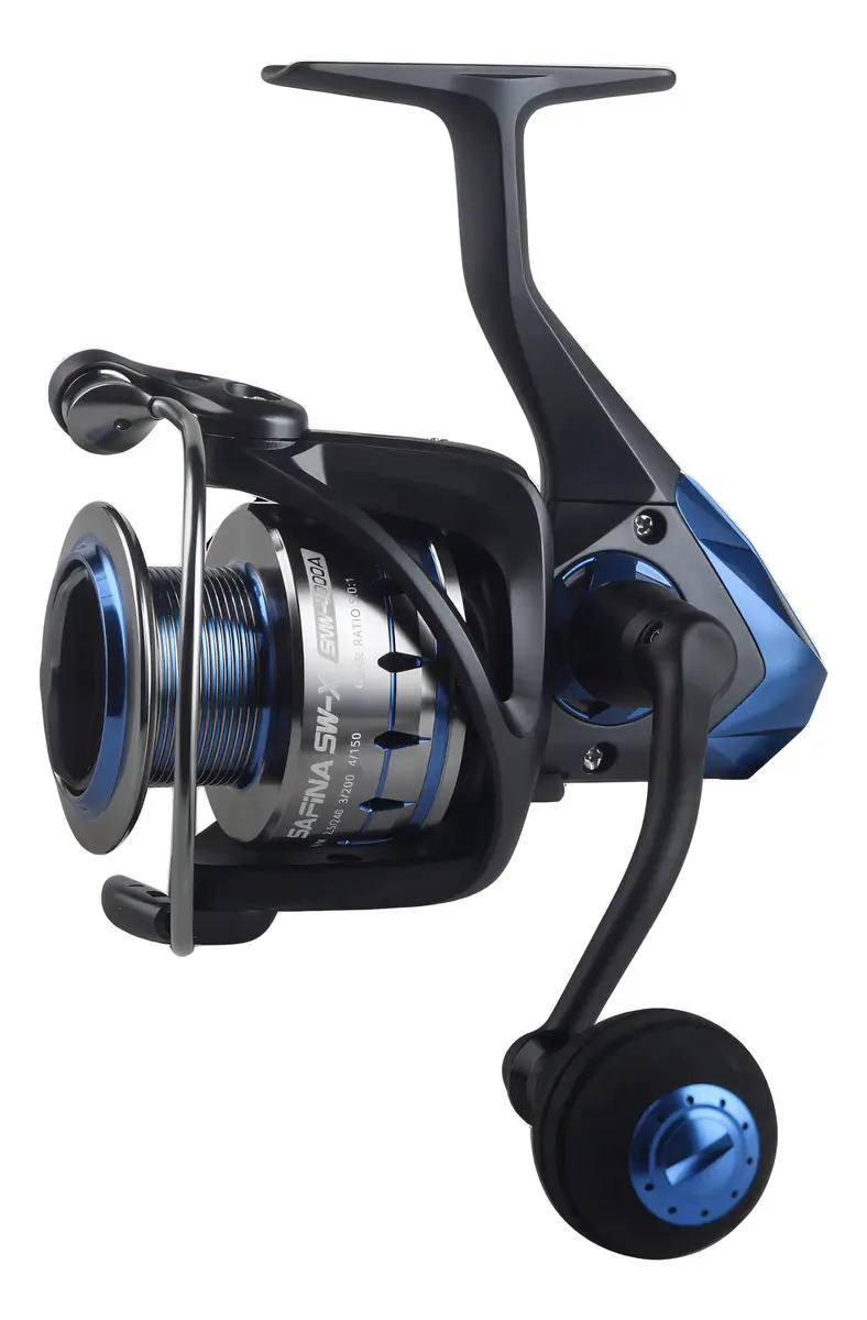REEL FRONTAL PARA PESCA EN AGUA SALADA CON 5 RULEMANES Y SISTEMA SUAVE - 1