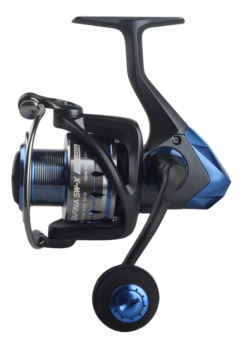 REEL FRONTAL PARA PESCA EN AGUA SALADA CON 5 RULEMANES Y SISTEMA SUAVE - 2