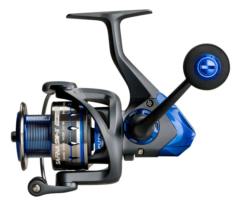 REEL FRONTAL PARA PESCA EN AGUA SALADA CON 5 RULEMANES Y SISTEMA SUAVE - 4