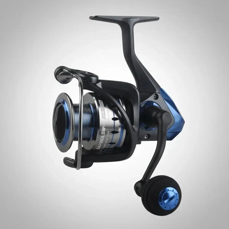 REEL FRONTAL PARA PESCA EN AGUA SALADA CON 5 RULEMANES Y SISTEMA SUAVE - 5