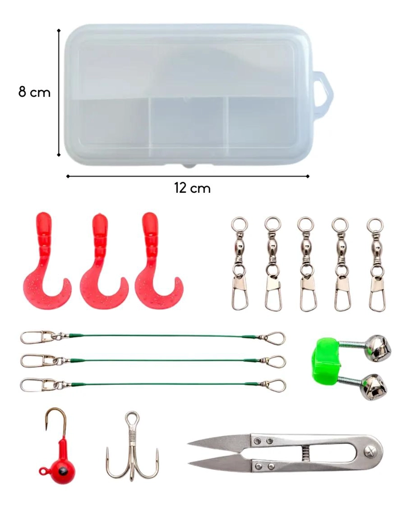 SET DE PESCA CON CAÑA TELESCOPICA Y CARRETE DE 2.7 METROS - 3