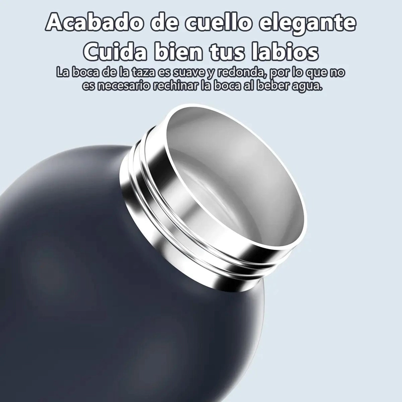 BOTELLA TE RMICA DE ACERO INOXIDABLE PARA AGUA 1000 ML - 4