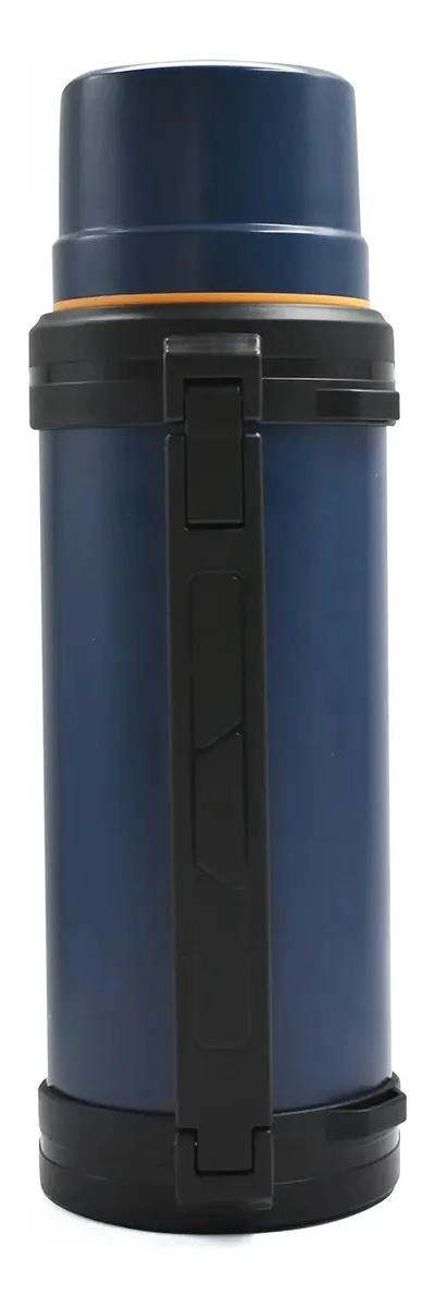 TERMO DE ACERO INOXIDABLE CON MANGO MOVIL Y TAPA STOPPER CAPACIDAD 1.8 LITROS - 2