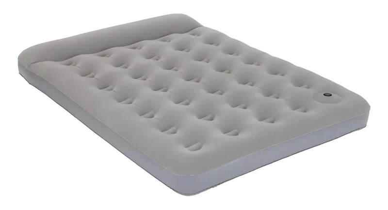 COLCHON INFLABLE PARA DOS PERSONAS CON BOMBA DE AIRE PIE INTEGRADA - 1