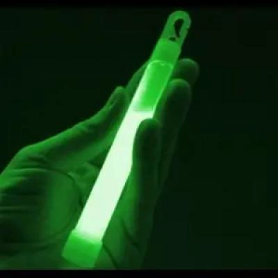 LUZ QUIMICA VERDE DE EMERGENCIA DE 15 CM PARA USO MILITAR - 3