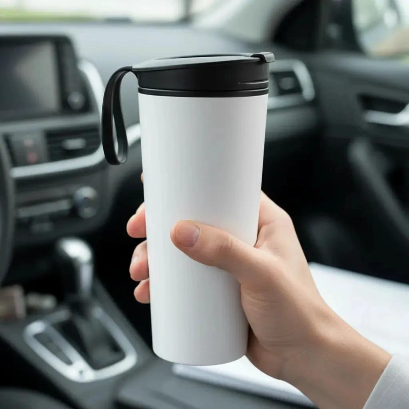 VASO TE RMICO PORTATIL ANTIDERRAMES CON CAPACIDAD DE 540 ML Y 22 CM DE ALTURA - 1