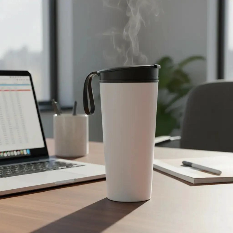 VASO TE RMICO PORTATIL ANTIDERRAMES CON CAPACIDAD DE 540 ML Y 22 CM DE ALTURA - 3