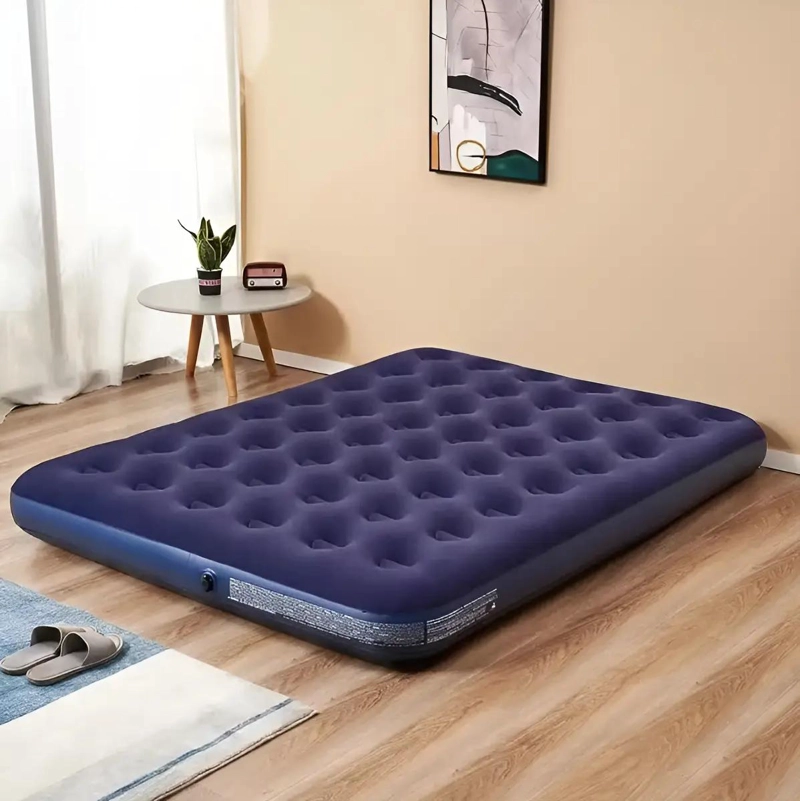 COLCHON INFLABLE PARA DOS PERSONAS IDEAL PARA HOGAR Y CAMPING - 1