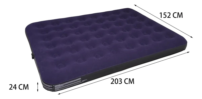COLCHON INFLABLE PARA DOS PERSONAS IDEAL PARA HOGAR Y CAMPING - 2