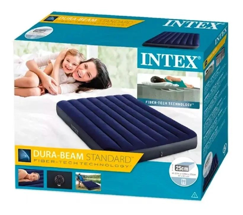 COLCHON INFLABLE PARA DOS PERSONAS CON DIMENSIONES 137X191X25 CM - 3