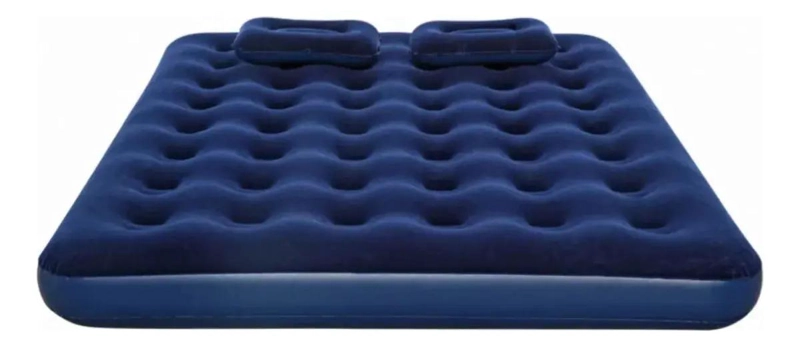 COLCHON INFLABLE TAMAÑO QUEEN CON BOMBA MANUAL PARA FACIL INFLADO - 2
