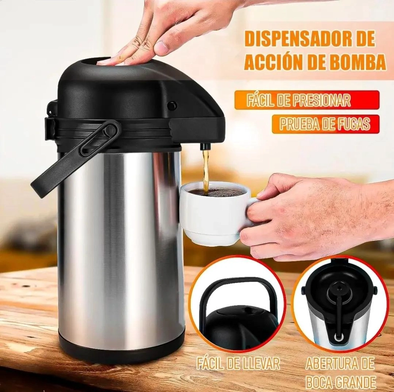 TERMO SIFON PARA BEBIDAS CON CAPACIDAD DE 1.9 LITROS - 5