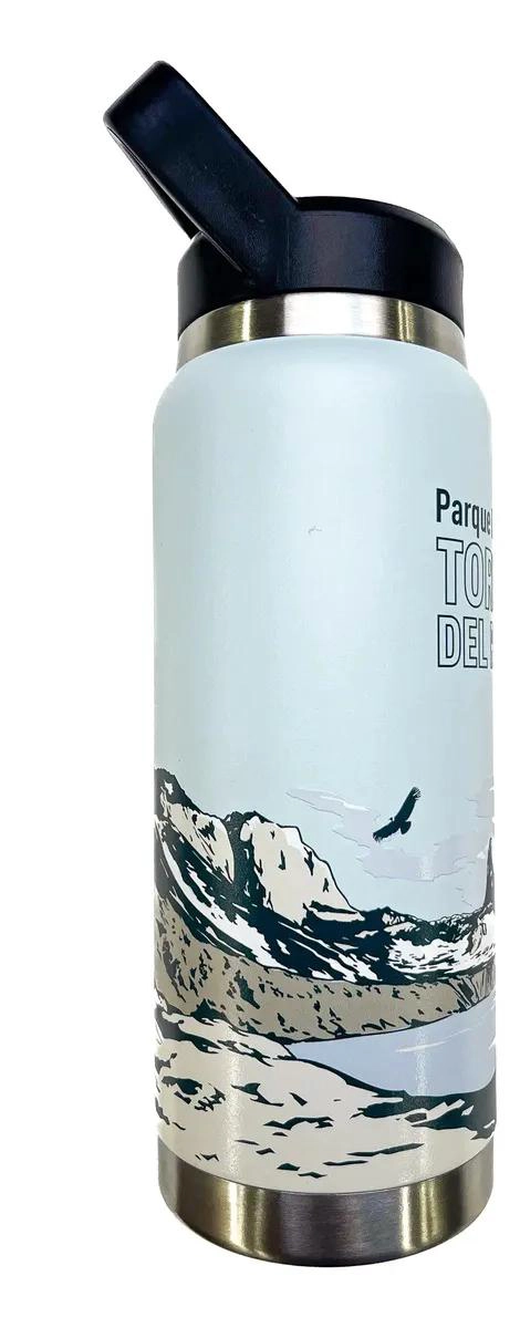 BOTELLA DE ACERO INOXIDABLE 750 ML CON DOBLE PARED Y BASE ANTIDESLIZANTE - 2