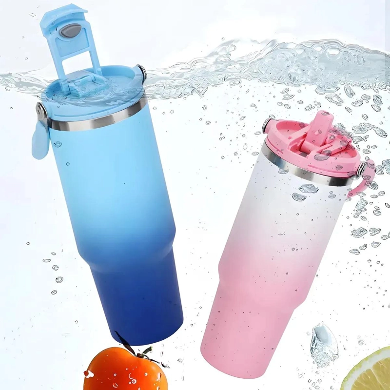 TAZA TE RMICA DE ACERO INOXIDABLE DE 900 ML PARA BEBIDAS CALIENTES - 3