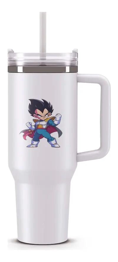 VASO TE RMICO DE 1,2 LITROS CON DISEÑO DE VEGETTA DRAGON BALL - 1