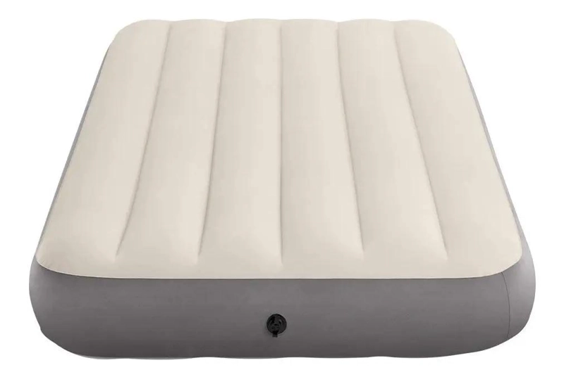 COLCHON INFLABLE BEIGE PARA 1.5 PLAZAS CON DIMENSIONES 99X192X25 CM - 2
