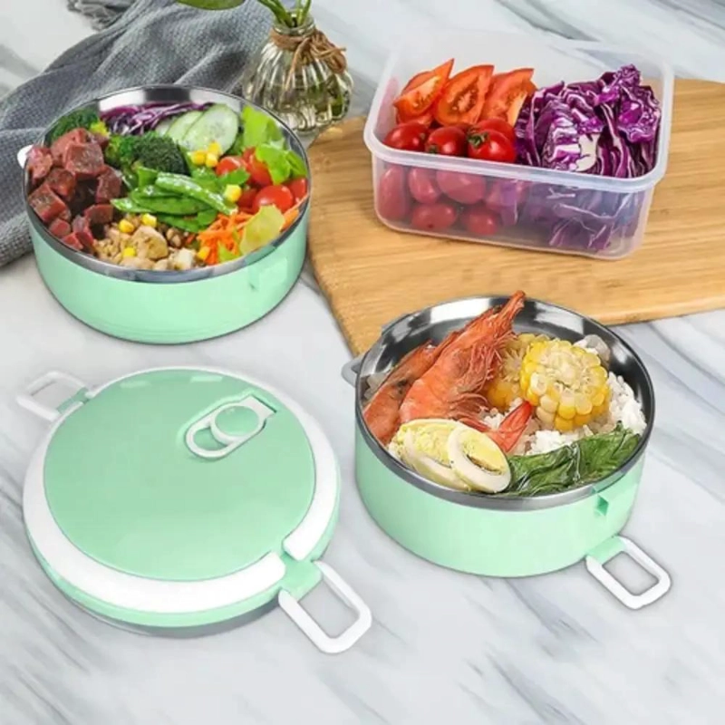 TERMO PARA COMIDA CON CAPACIDAD DE 1 LITRO IDEAL PARA VIAJES Y USO DIARIO - 3