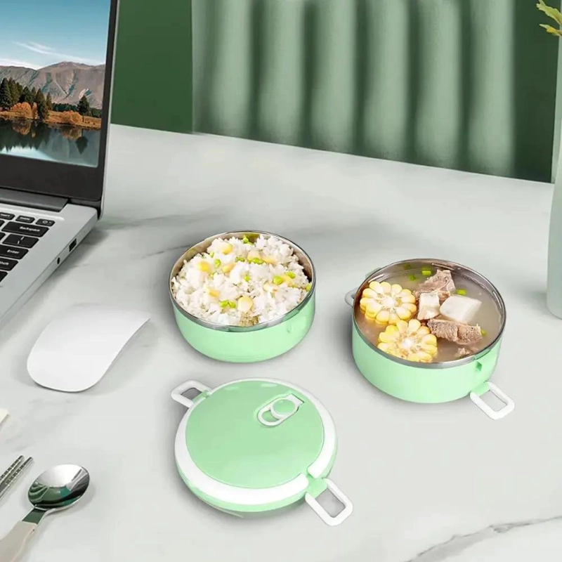 TERMO PARA COMIDA CON CAPACIDAD DE 1 LITRO IDEAL PARA VIAJES Y USO DIARIO - 4