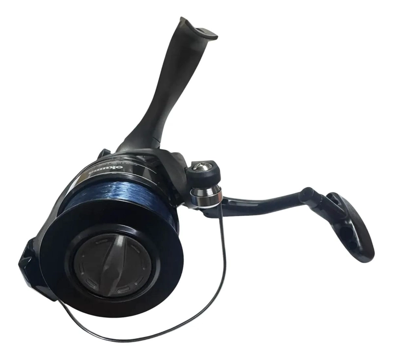 CARRETE DE PESCA CON LINEA DE NYLON CAPACIDAD 6000 - 1
