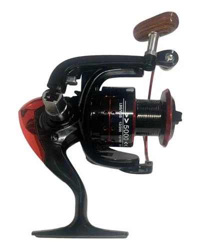 CARRETE DE PESCA SERIE 5000 CON DISEÑO ROBUSTO Y ALTA CAPACIDAD - 1