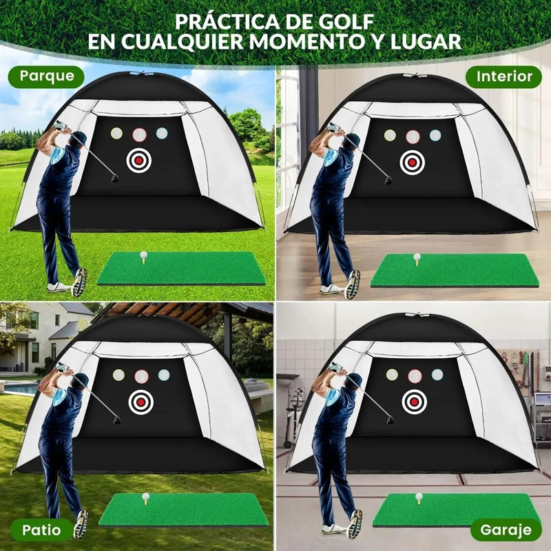 RED DE MALLA PLEGABLE PARA ENTRENAMIENTO DE GOLF EN EXTERIORES - 3