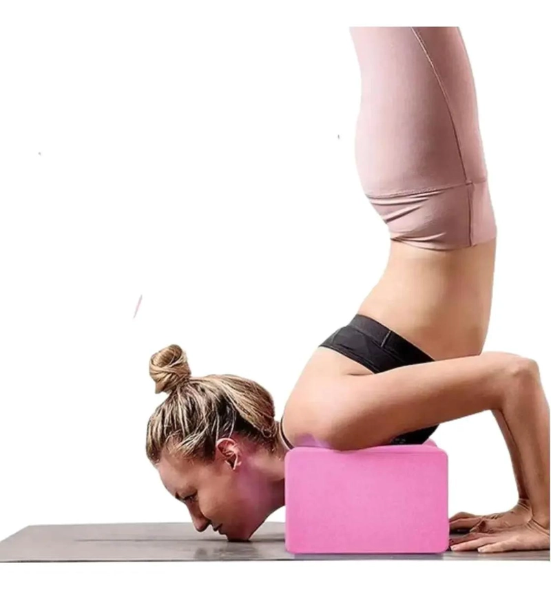SET DE 2 BLOQUES DE YOGA EN GOMA EVA PARA PILATES Y FITNESS - 3