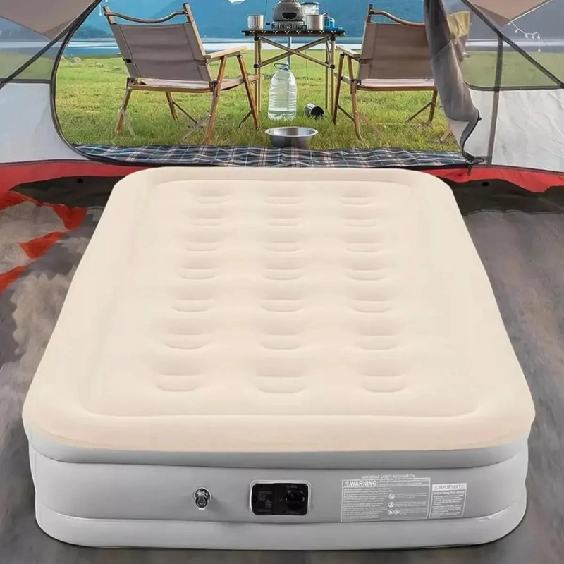 COLCHON INFLABLE INDIVIDUAL CON BOMBA ELE CTRICA INTEGRADA PARA UNA PLAZA - 2