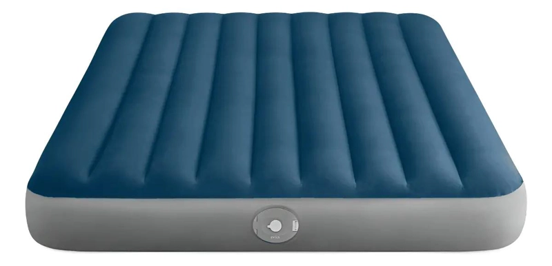 COLCHON INFLABLE PARA DOS PERSONAS CON BOMBA RECARGABLE INTEGRADA - 1