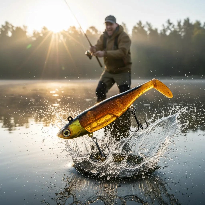 SEÑUELO DE PESCA SINKING DE 40 GRAMOS Y 115 MM PARA AGUA DULCE Y SALADA - 4