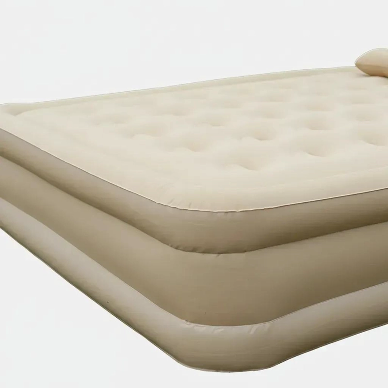 COLCHON INFLABLE PARA DOS PERSONAS RESISTENTE PARA CAMPING Y HOGAR - 2