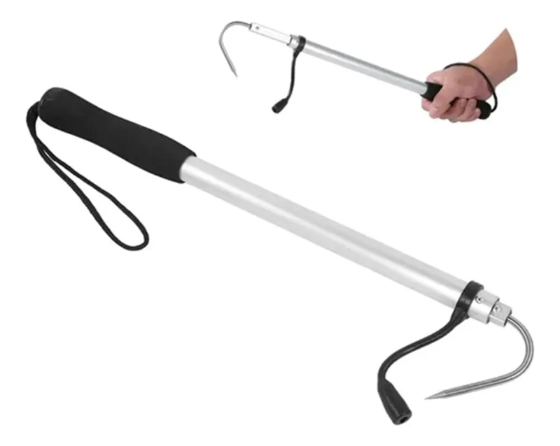 GANCHO TELESCOPICO PARA PESCA CON BICHERO DE 120 CM - 2