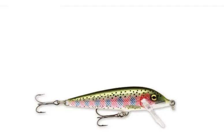 SEÑUELO DE PESCA SINKING CON DISEÑO COLOR ROJO Y PLATA - 1