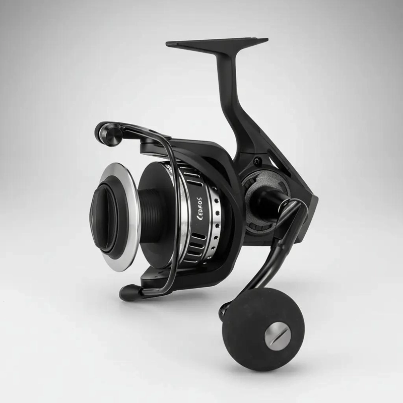 MOLINETE DE PESCA CON 7 RULEMANES Y ARRASTRE DE 15 KG PARA USO VERSATIL - 1