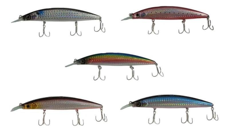 PACK DE 20 SEÑUELOS VARIADOS PARA PESCA DE MAR CON GRAMAJE SURTIDO - 3