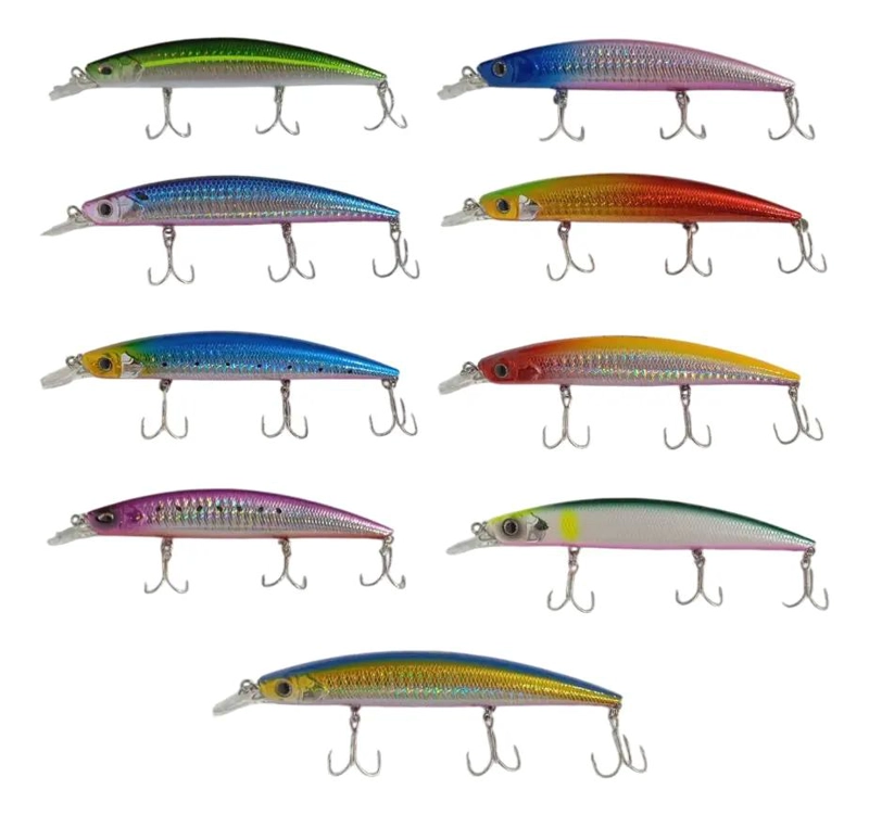 PACK DE 20 SEÑUELOS VARIADOS PARA PESCA DE MAR CON GRAMAJE SURTIDO - 4