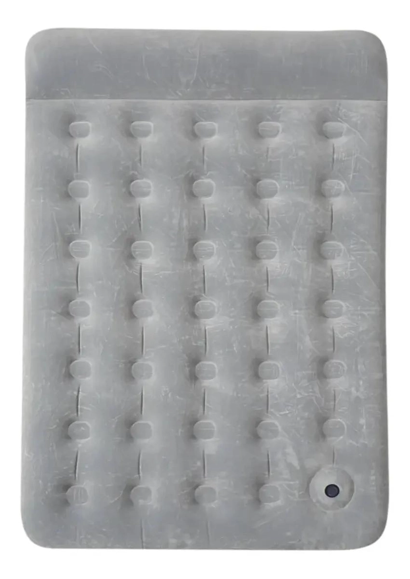 COLCHON INFLABLE DOBLE PARA DOS PERSONAS CON INFLADOR INTEGRADO - 2