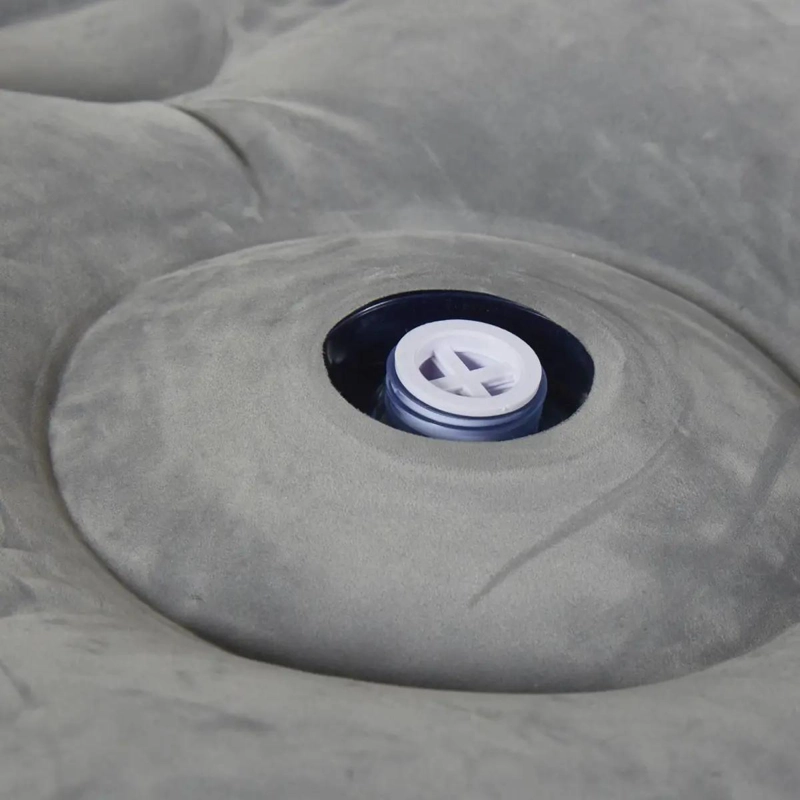 COLCHON INFLABLE DOBLE PARA DOS PERSONAS CON INFLADOR INTEGRADO - 4